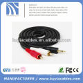 3.5mm to 2RCA VIDEO CABLE